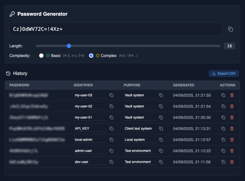 Password Generator
